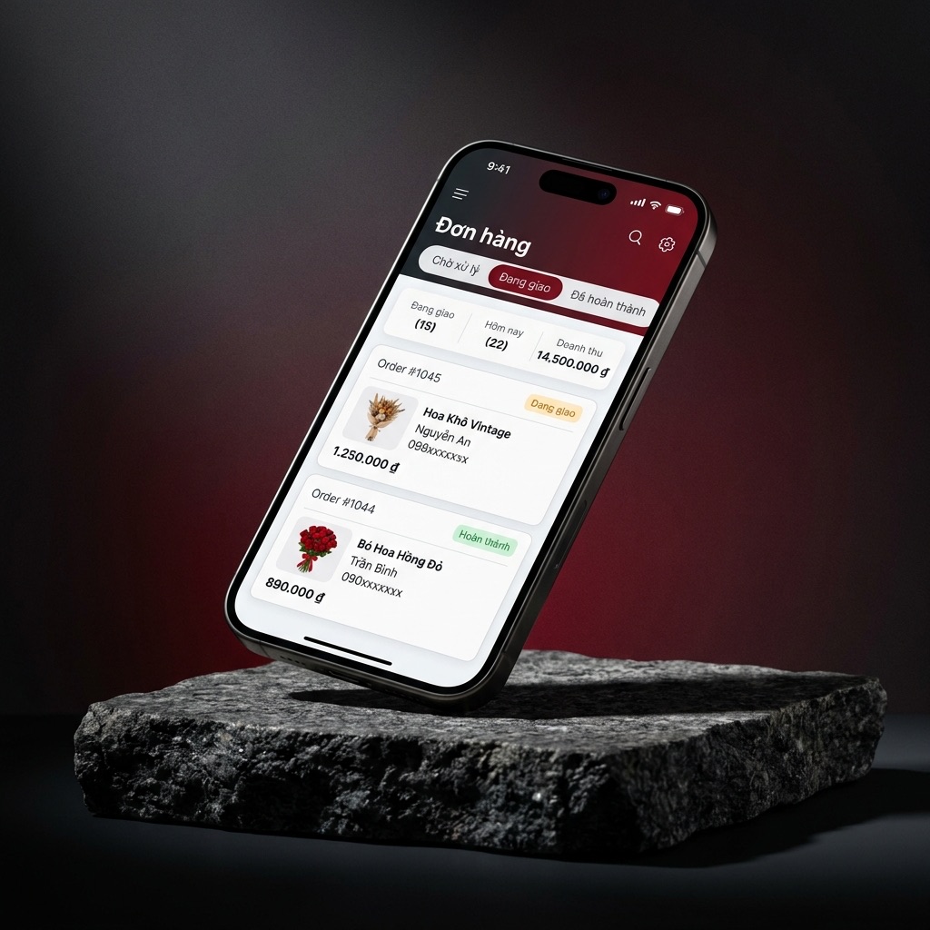 Quản Lý Tiệm Hoa Smart